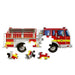Giant Fire Engine Shaped Puzzle - souzu.co.uk