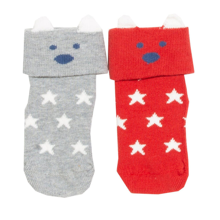 Snow Bear Baby Socks