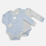 Mini Cloud & Boy Bunny Set of 2 Bodysuits - souzu.co.uk