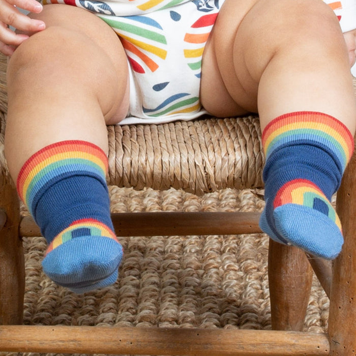 Rainbow Socks Blue