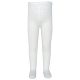 Side Stitch Tights Cream