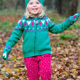 Jurassic Hat and Mitts Jade