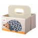 Hedgehog Grey Nappy Caddy - souzu.co.uk