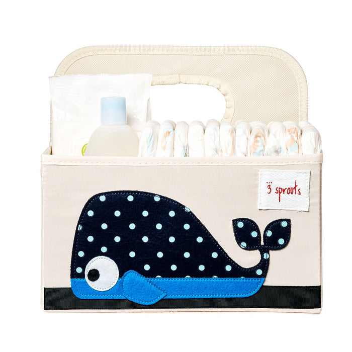 Whale Nappy Caddy