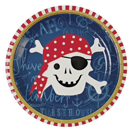 Ahoy There Pirate Plate - Small - souzu.co.uk