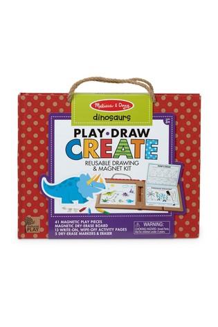 Reusable Drawing and Magnetic Kit Dino