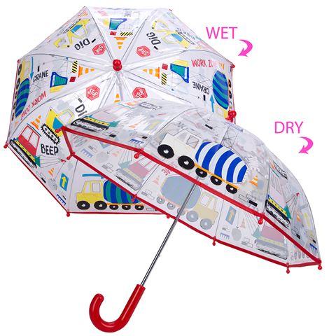 Floss and Rock Transparent Colour Changing Umbrella - Construction