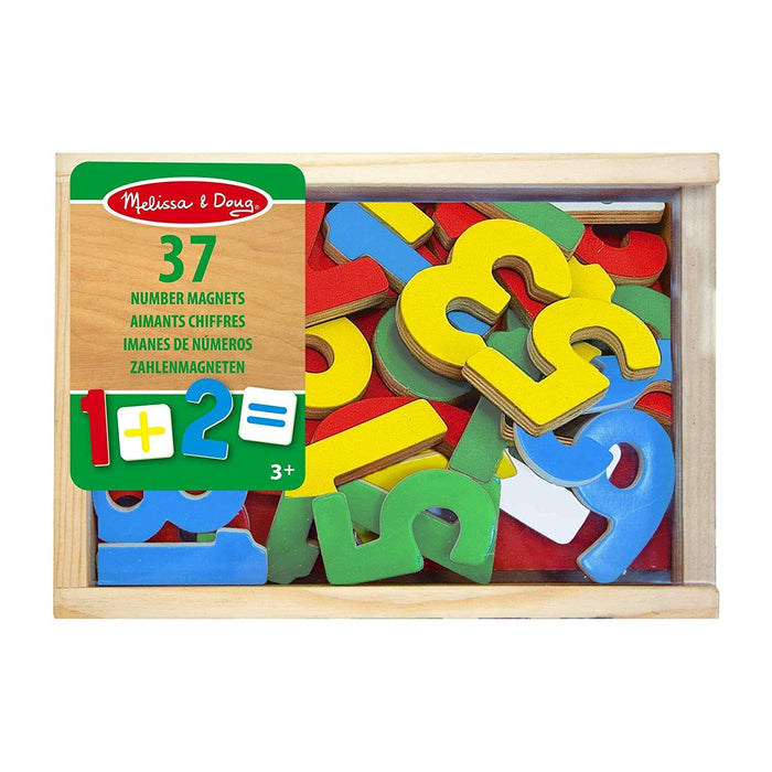 Magnetic Wooden Numbers - souzu.co.uk