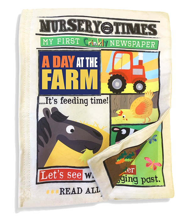 Nursery Times Crinkly Newspaper - A Day at the Farm