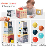 North Pole Ball Drop Stacker