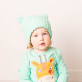 Mint Hat with Ears