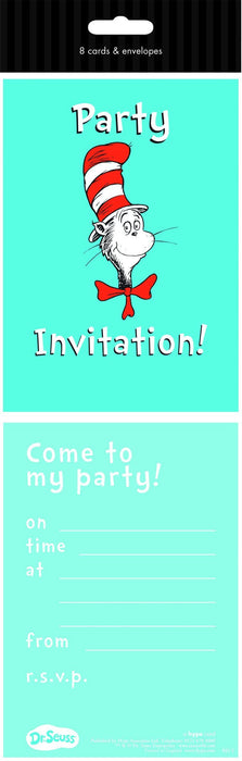 Dr Seuss Invitation Pack - souzu.co.uk