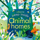 Peep Inside Animal Homes (Boardbook)