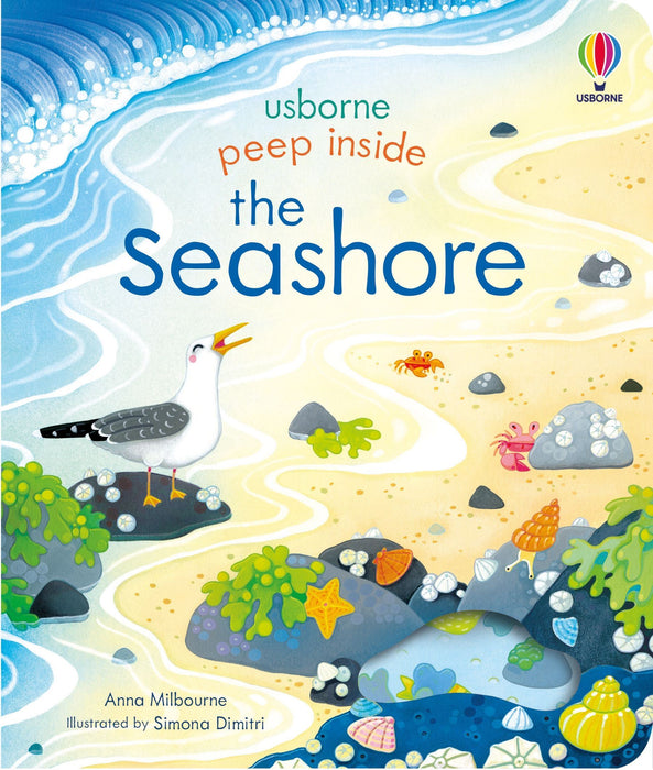 Peep Inside The Seashore (Boardbook)