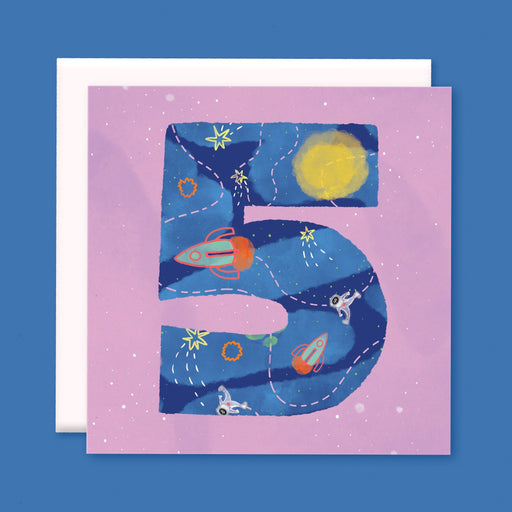 Age 5 Birthday Card - souzu.co.uk