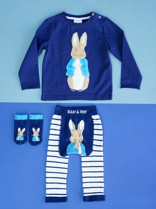 Peter Rabbit Navy Socks
