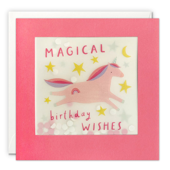 Magical Unicorn Shakies Card