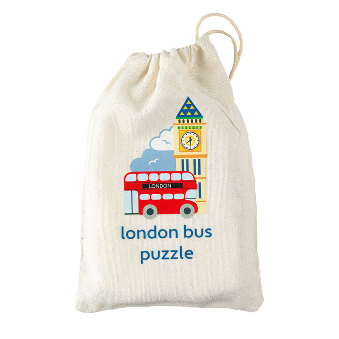 London Bus Wooden Puzzle