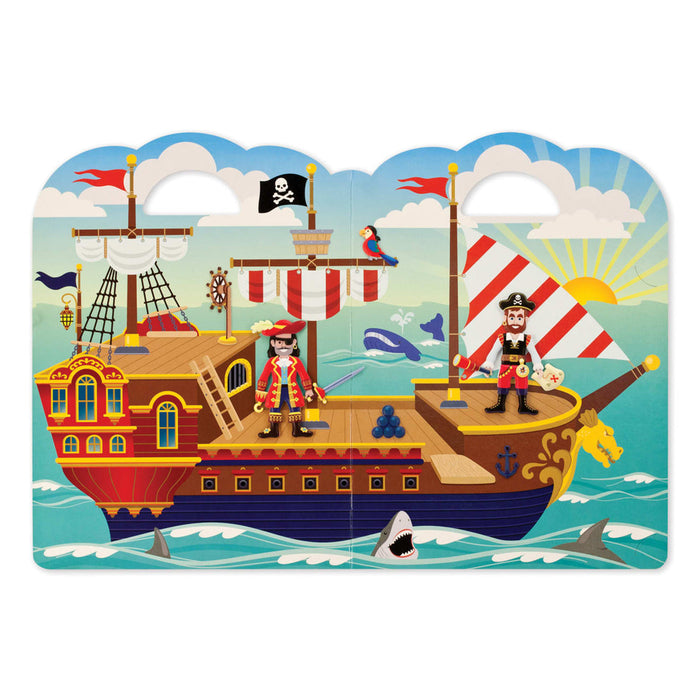 Reusable Puffy Stickers Pirates