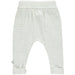 White and Grey Striped Mix Pants - souzu.co.uk