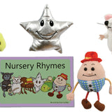 Nursery Rhymes Finger Puppets & Book Set Boxed - souzu.co.uk