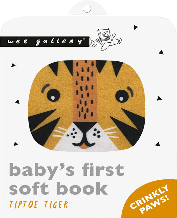 Soft Cloth Book - Tiptoe Tiger