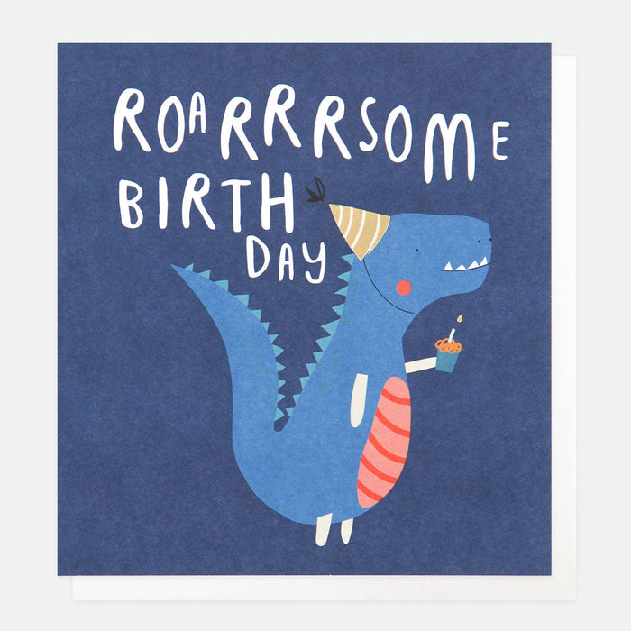 Party Dinosaur Roarsome Birthday Card