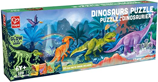 Glow in the Dark Dinosaurs Floor Puzzle