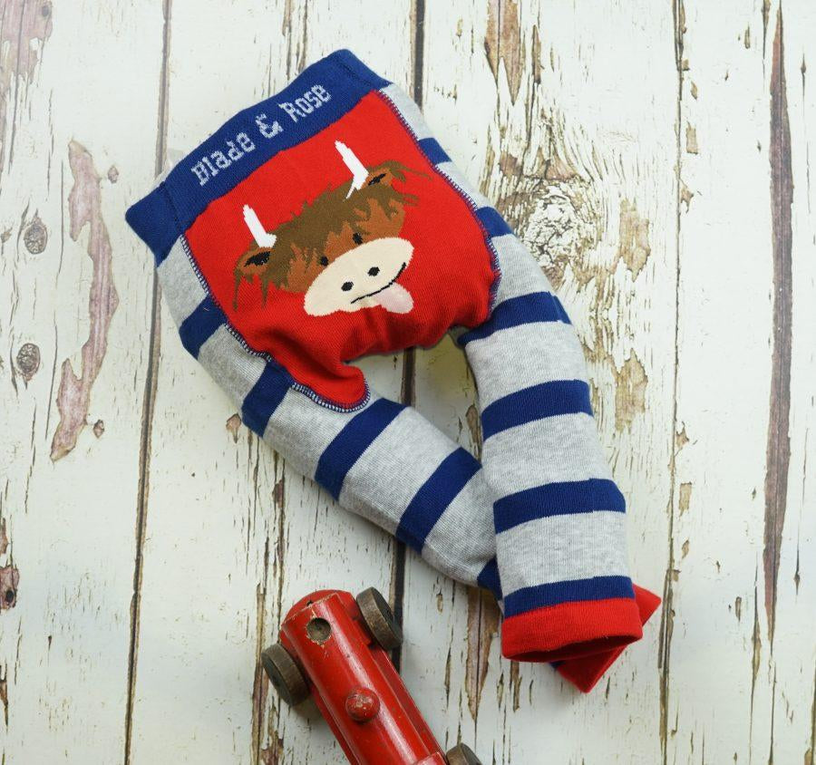 Highland Cow Leggings - souzu.co.uk