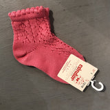 Condor Openwork Blush Ankle Sock - souzu.co.uk