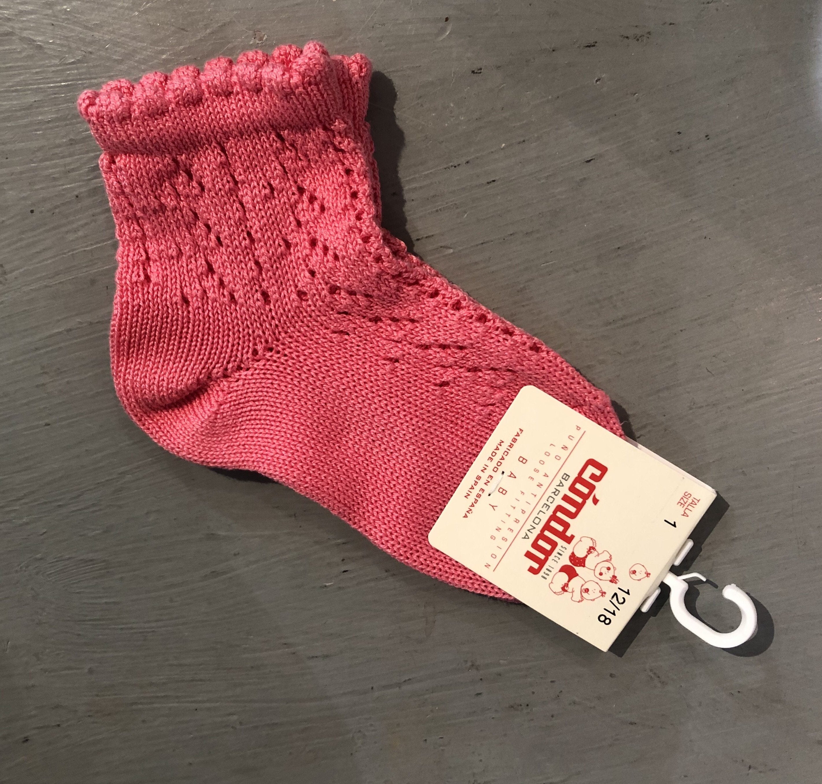 Condor Openwork Blush Ankle Sock - souzu.co.uk
