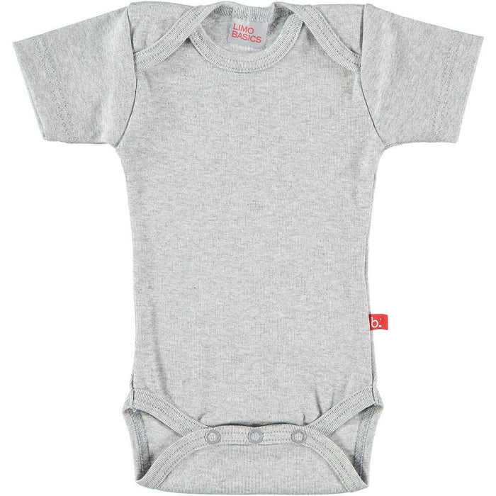 Grey Short Sleeved Bodysuit - souzu.co.uk