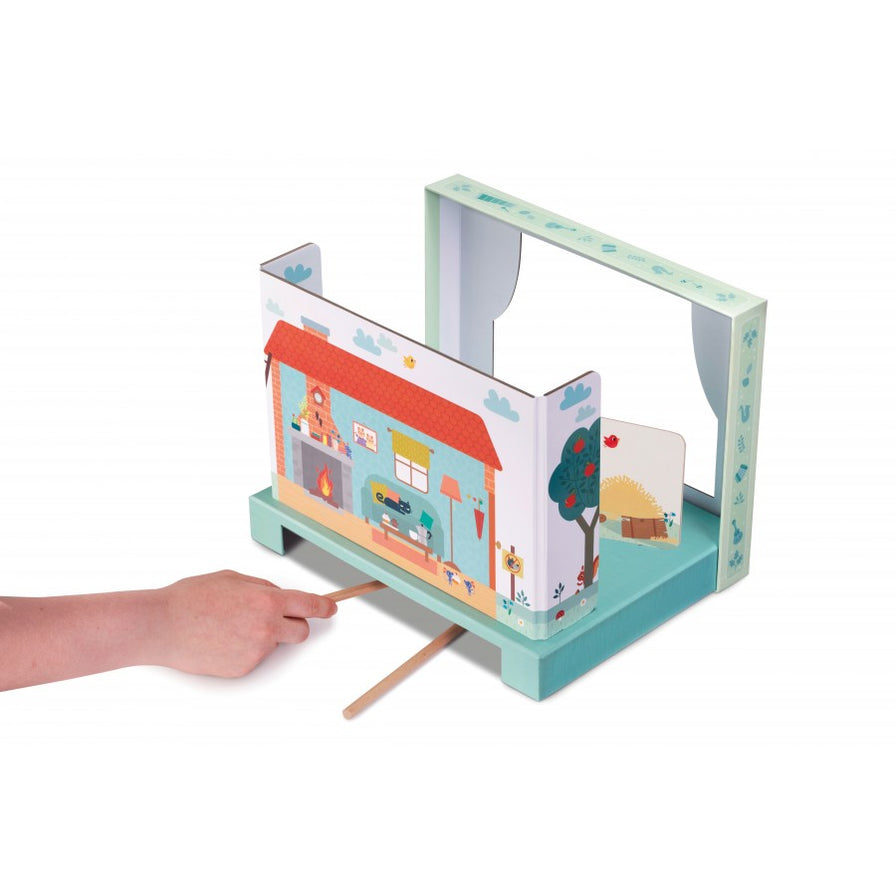 Lilliputiens Theatre The wolf and the 3 little pigs