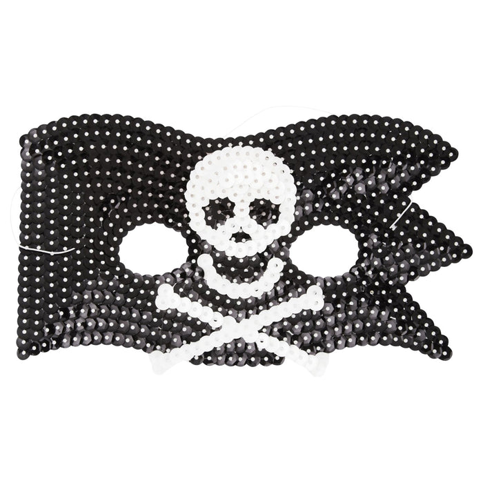 Cool Pirate Sequin Mask