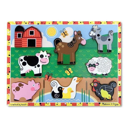 Farm Chunky Animal Puzzles - souzu.co.uk
