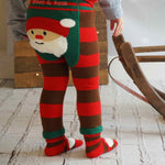 Fluffy Santa Leggings - souzu.co.uk