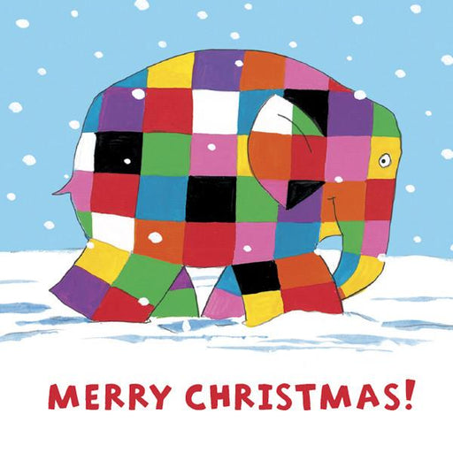 Elmer Christmas Wrapped Card - souzu.co.uk