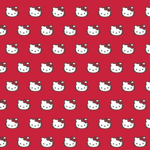 Hello Kitty Red Gift Wrap - souzu.co.uk