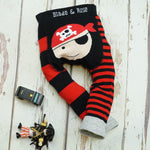 Striped Pirate Leggings - souzu.co.uk