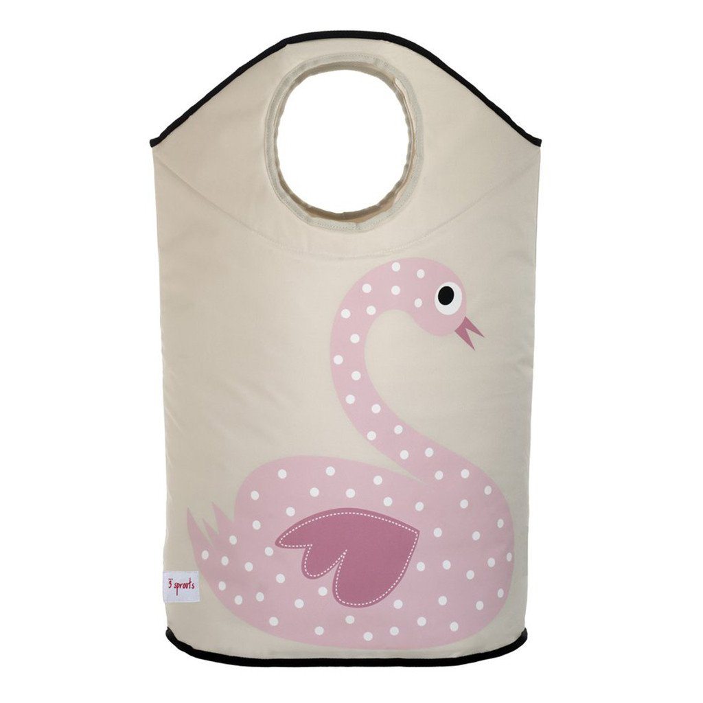 Swan Laundry Hamper - souzu.co.uk