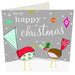 A Very Happy Christmas Robin Card - souzu.co.uk
